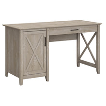 Load image into Gallery viewer, 54W Computer Desk with Keyboard Tray and Storage
