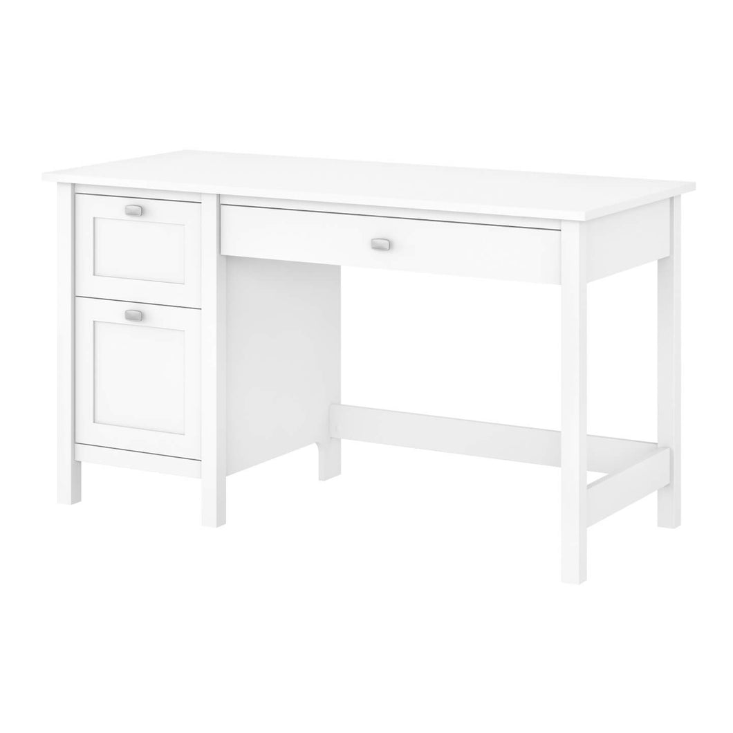 54W Computer Desk with Drawers