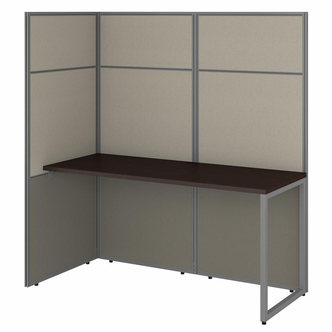60W Desk with 66H Open Cubicle Panel