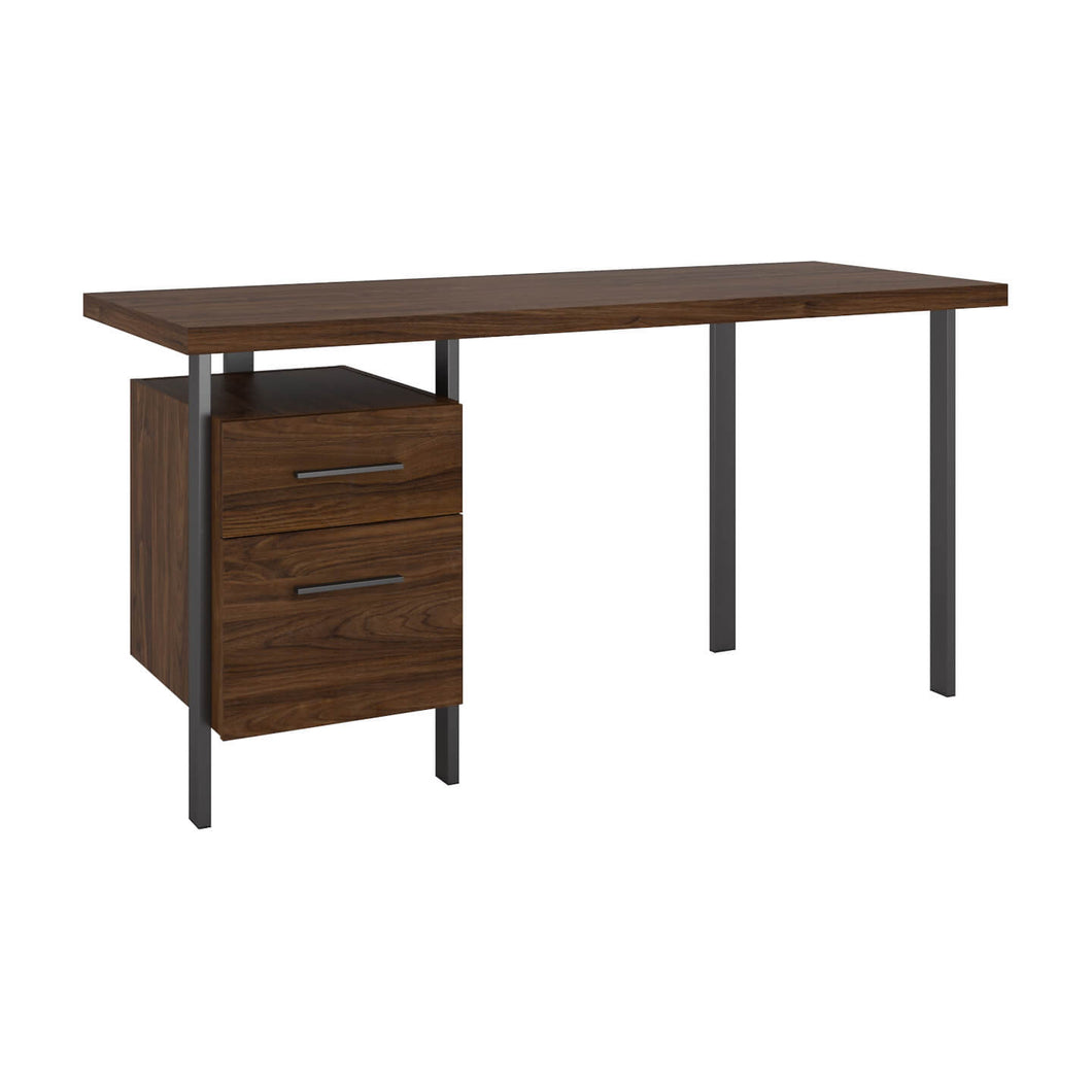 60W Writing Desk with Drawers