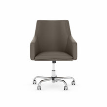 Load image into Gallery viewer, Mid Back Leather Box Chair
