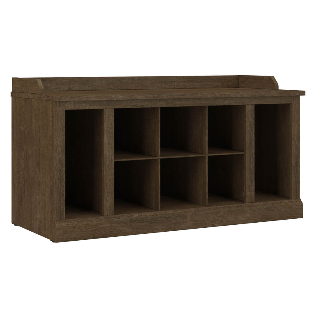 40W Shoe Storage Bench with Shelves