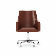 Load image into Gallery viewer, Mid Back Leather Box Chair
