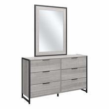 Load image into Gallery viewer, 6 Drawer Dresser with Mirror
