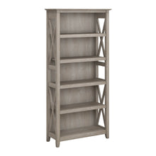 Load image into Gallery viewer, Tall 5 Shelf Bookcase
