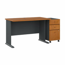 Load image into Gallery viewer, 48W Desk with Mobile File Cabinet
