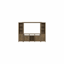 Load image into Gallery viewer, 65W Farmhouse Entertainment Center with Shelves
