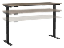 Load image into Gallery viewer, 72W x 30D Electric Height Adjustable Standing Desk
