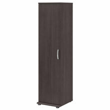 Load image into Gallery viewer, Tall Narrow Storage Cabinet with Door and Shelves
