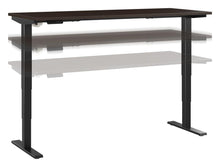Load image into Gallery viewer, 72W x 30D Electric Height Adjustable Standing Desk
