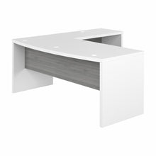 Load image into Gallery viewer, 72W Bow Front L Shaped Desk
