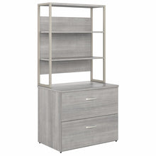 Load image into Gallery viewer, 2 Drawer Lateral File Cabinet with Shelves
