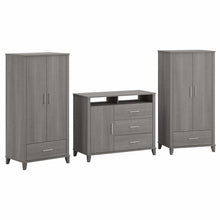 Load image into Gallery viewer, Large Armoire Cabinets with Dresser TV Stand
