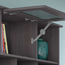 Load image into Gallery viewer, 60W L Shaped Computer Desk with Hutch and Lateral File Cabinet
