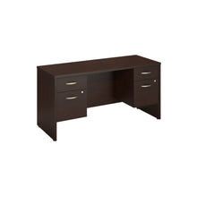 Load image into Gallery viewer, 60W x 24D Desk Credenza with 2 Pedestals
