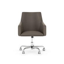 Load image into Gallery viewer, Mid Back Leather Box Chair
