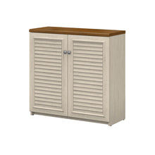 Load image into Gallery viewer, Small Storage Cabinet with Doors and Shelves
