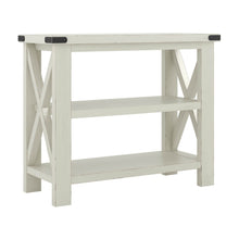Load image into Gallery viewer, 38W Narrow Console Table with Shelves - Assembled
