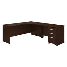 Load image into Gallery viewer, 72W Right Handed Corner Desk and Mobile File Cabinet
