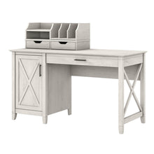 Load image into Gallery viewer, 54W Computer Desk with Storage and Desktop Organizers
