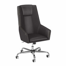Load image into Gallery viewer, High Back Leather Box Chair
