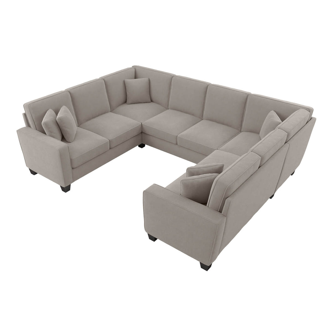 113W U Shaped Sectional Couch