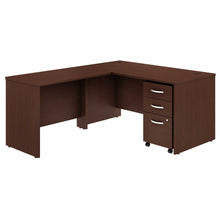 Load image into Gallery viewer, 60W x 30D L Shaped Desk with Mobile File Cabinet and 42W Return
