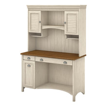 Load image into Gallery viewer, Computer Desk with Hutch and Drawers
