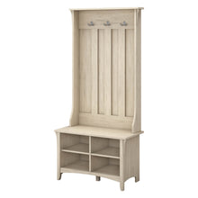 Load image into Gallery viewer, Hall Tree with Shoe Storage Bench
