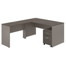 Load image into Gallery viewer, 60W L Shaped Desk with Mobile File Cabinet
