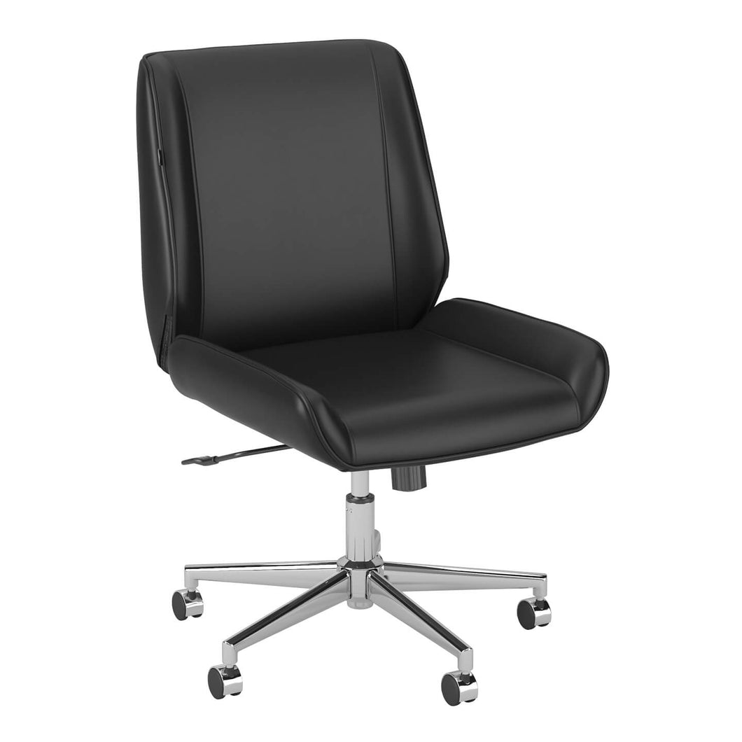 Wingback Leather Office Chair