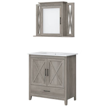 Load image into Gallery viewer, 32W Bathroom Vanity Sink with Mirror
