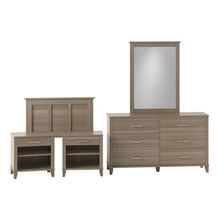 Load image into Gallery viewer, Twin Size 5 Piece Bedroom Set
