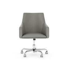 Load image into Gallery viewer, Mid Back Leather Box Chair
