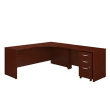 Load image into Gallery viewer, 72W Right Handed Corner Desk and Mobile File Cabinet
