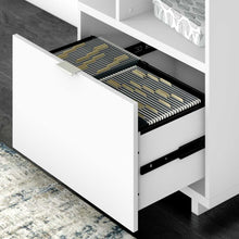 Load image into Gallery viewer, 48W Writing Desk with Lateral File Cabinet
