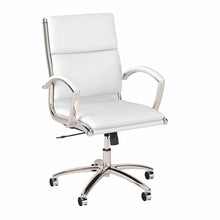 Load image into Gallery viewer, Mid Back Leather Executive Office Chair
