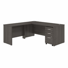 Load image into Gallery viewer, 72W x 30D L Shaped Desk with Mobile File Cabinet
