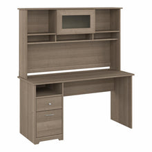 Load image into Gallery viewer, 60W Computer Desk with Hutch and Drawers
