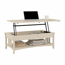 Load image into Gallery viewer, Lift Top Coffee Table Desk with Storage
