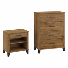 Load image into Gallery viewer, Chest of Drawers and Nightstand Set
