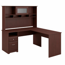 Load image into Gallery viewer, 60W L Shaped Computer Desk with Hutch and Drawers
