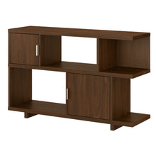 Load image into Gallery viewer, Low Geometric Bookcase with Doors
