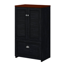 Load image into Gallery viewer, 2 Door Storage Cabinet with File Drawer
