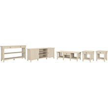 Load image into Gallery viewer, TV Stand with Coffee Table, Console Table and Set of 2 End Tables
