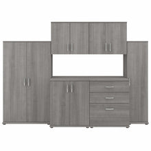 Load image into Gallery viewer, 6 Piece Modular Closet Storage Set with Floor and Wall Cabinets
