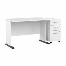 Load image into Gallery viewer, 48W Computer Desk with 3 Drawer Mobile File Cabinet
