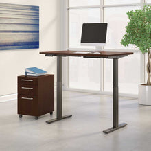 Load image into Gallery viewer, 48W x 24D Electric Height Adjustable Standing Desk with Storage
