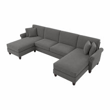 Load image into Gallery viewer, 131W Sectional Couch with Double Chaise Lounge
