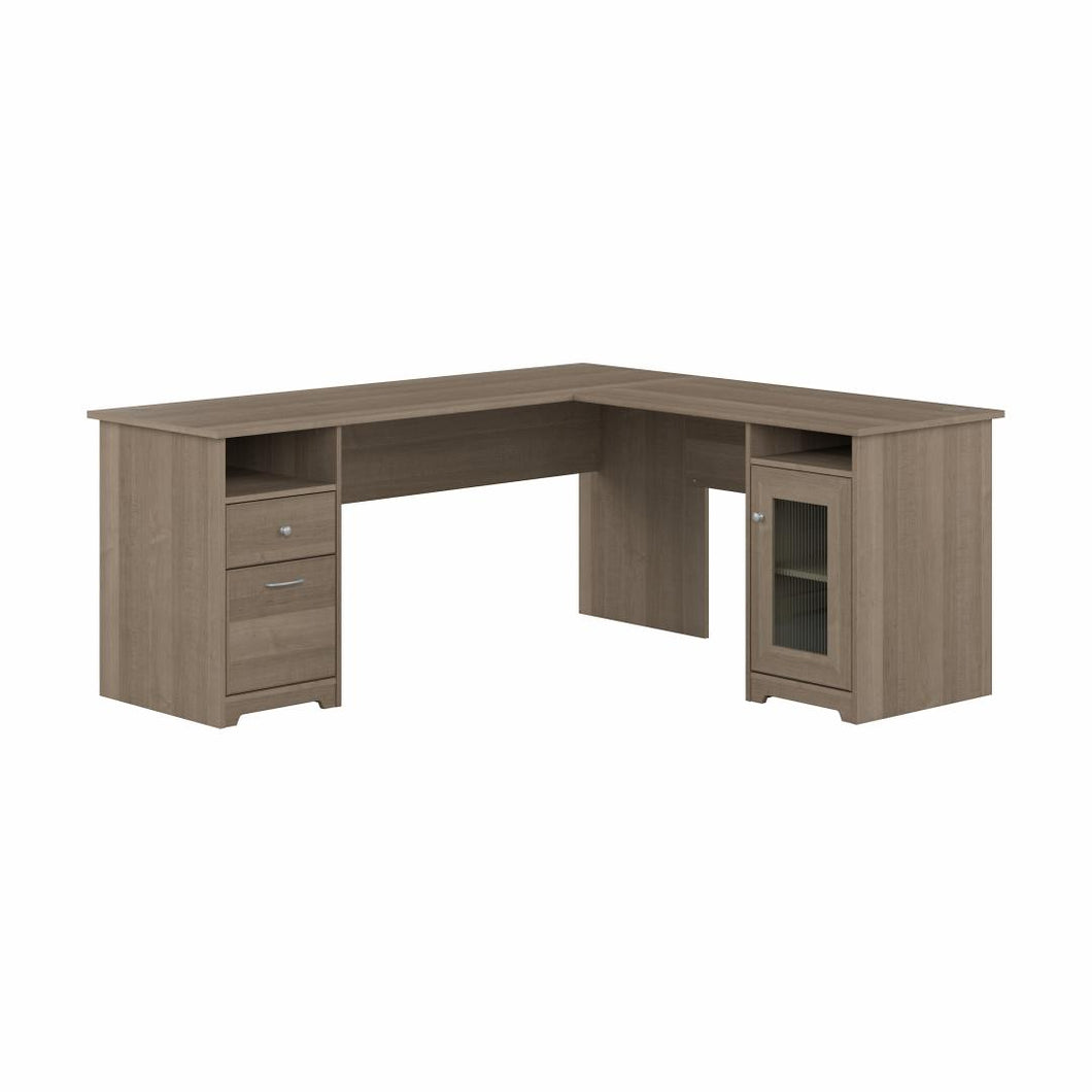 72W L Shaped Computer Desk with Storage